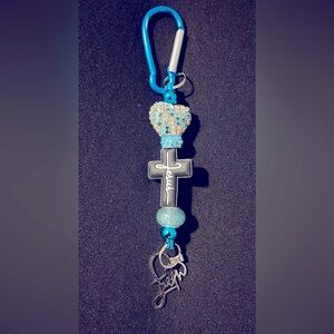 Jesus Bag Charm or Keychain